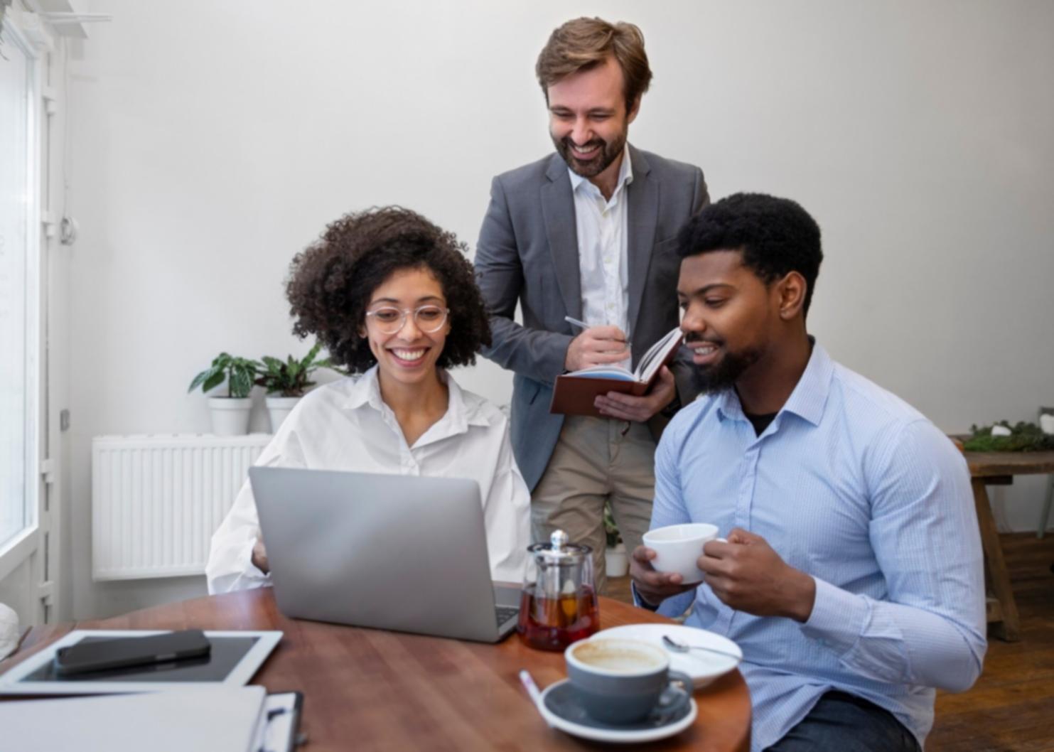 Sesión de formación práctica en análisis financiero
